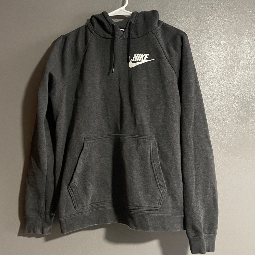 Womens Nike hoodie gray- size medium